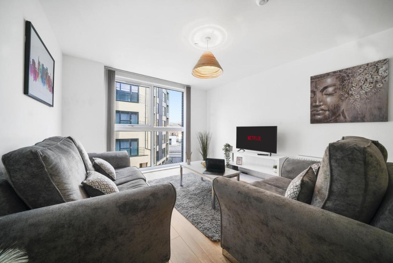 برمنغهام Onyx O2 Arena Brindley Place Broad Street Large Spacious Apartment المظهر الخارجي الصورة